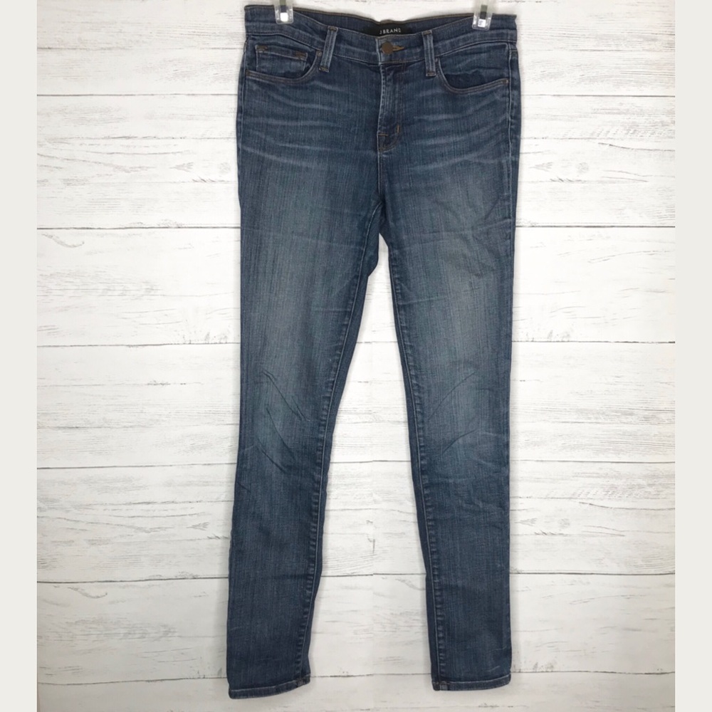 Medium Blue Wash Mid Rise Skylar Skinny Jeans